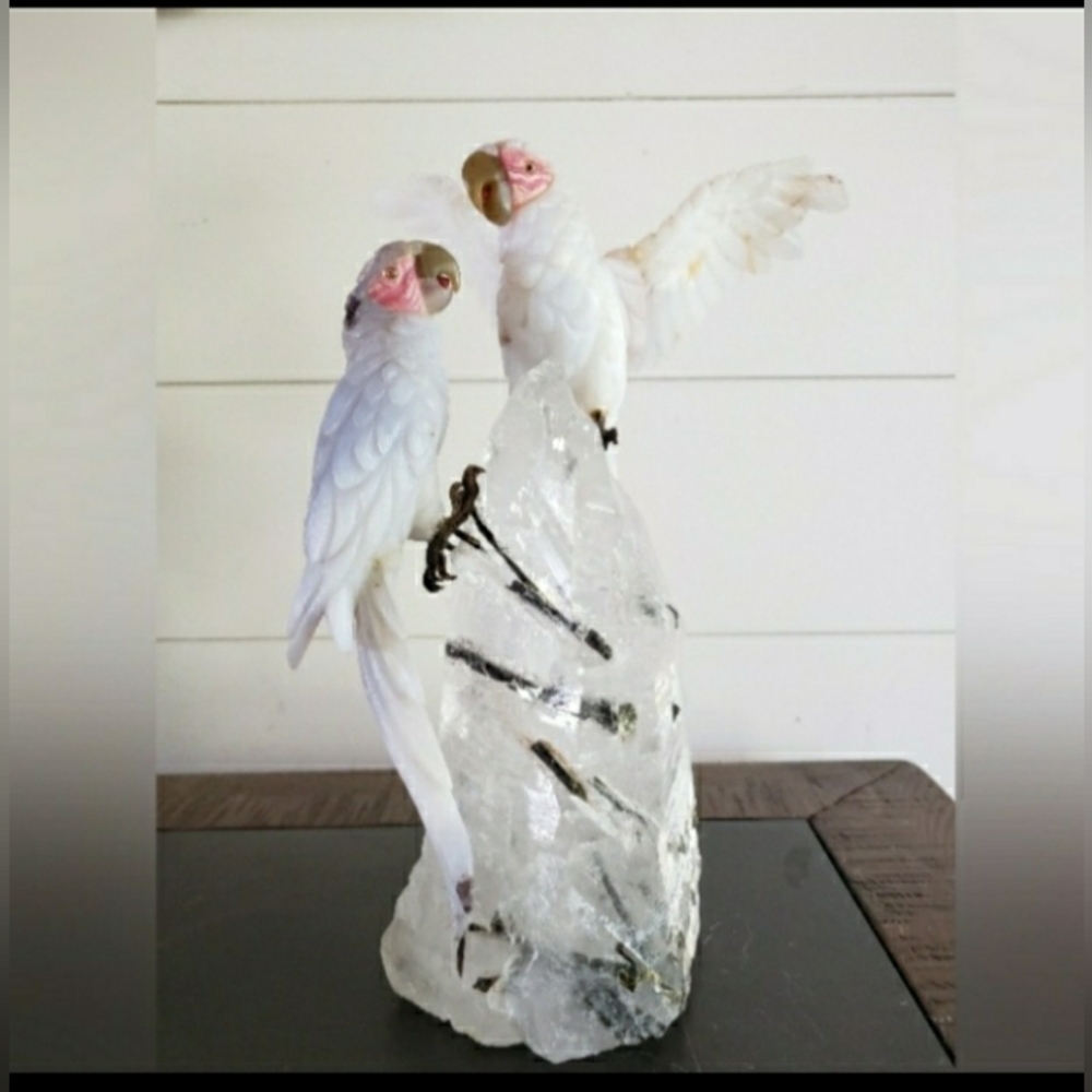 Peter Muller Carved Gemstone Sculpture, From Brazil, Exquisite, 2003 - Picture 10 of 15